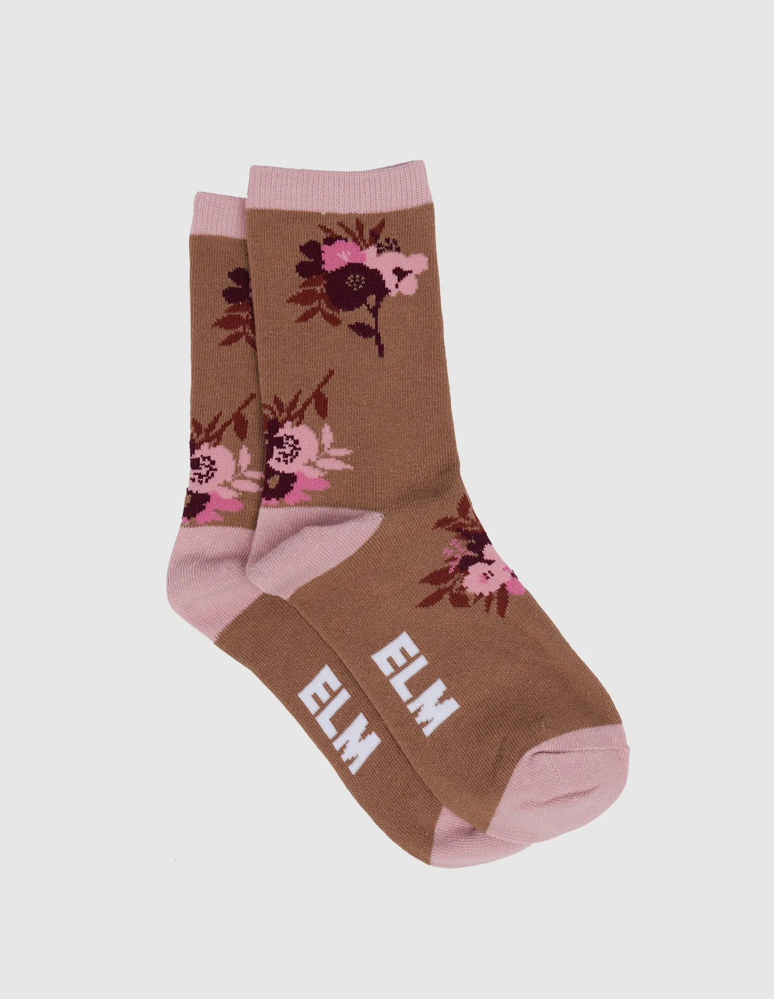 2 Pack Posy Floral Boot Socks