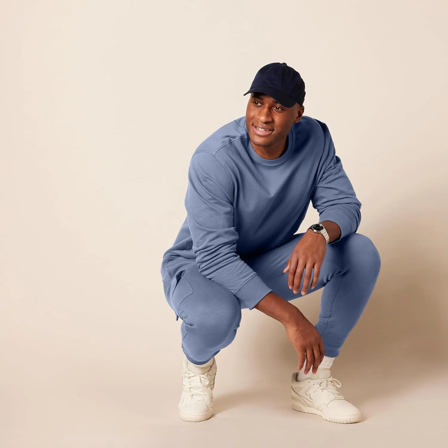 Amazon Essentials Cargo Sweatpants for Men - Fleece Jogger