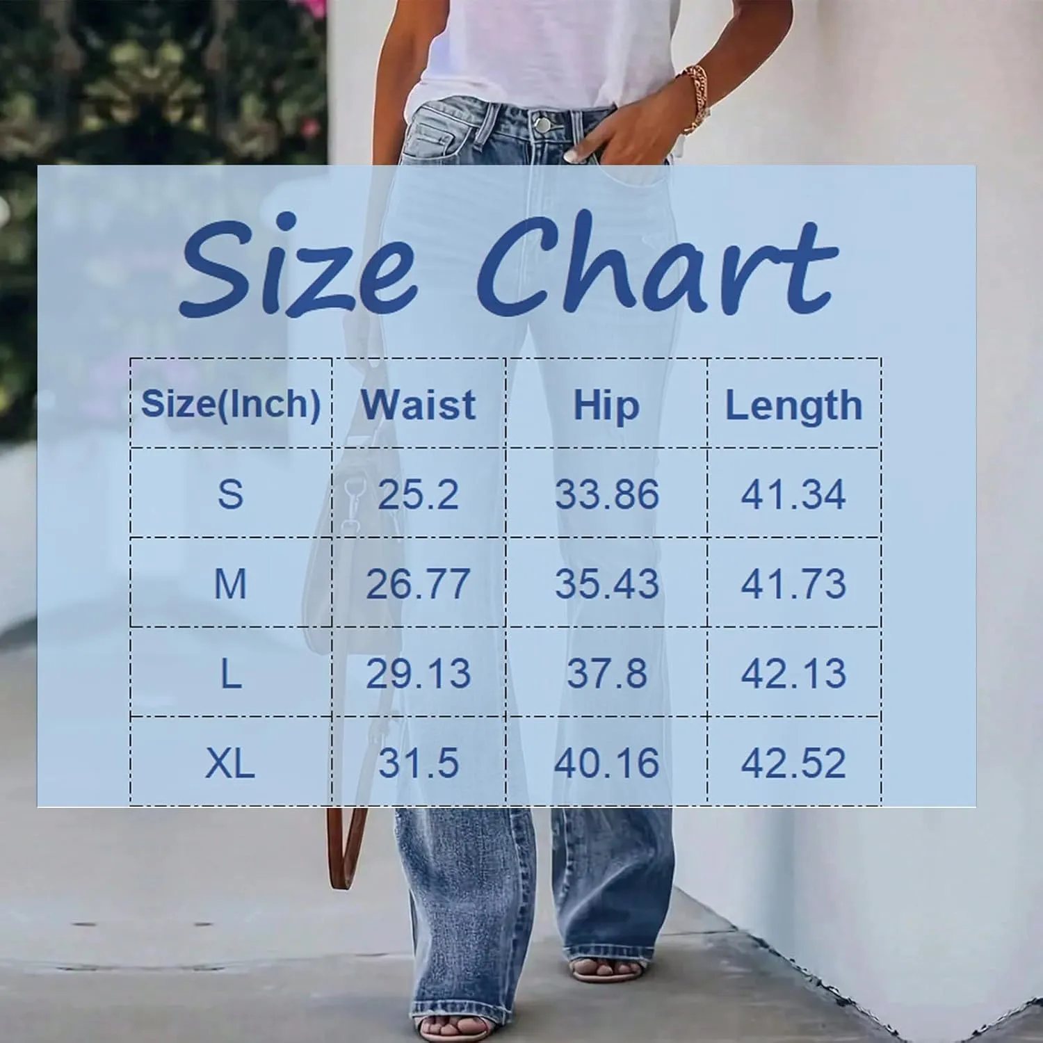 High Rise Flare Jeans for Woman Denim Distressed Stretchy Bootcut Cowgirl Jeans Boyfriend Country Bell Bottom Pants