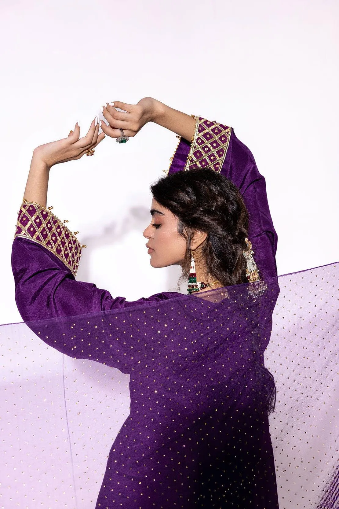 LEON - JAAMNI - Silk - 3 Piece