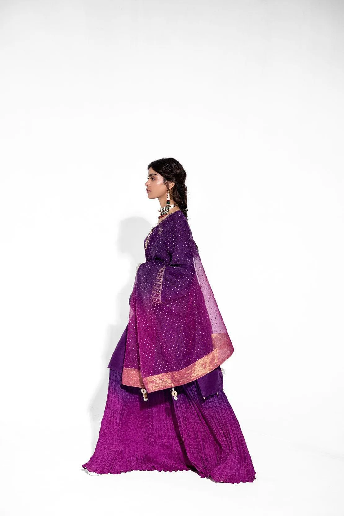 LEON - JAAMNI - Silk - 3 Piece