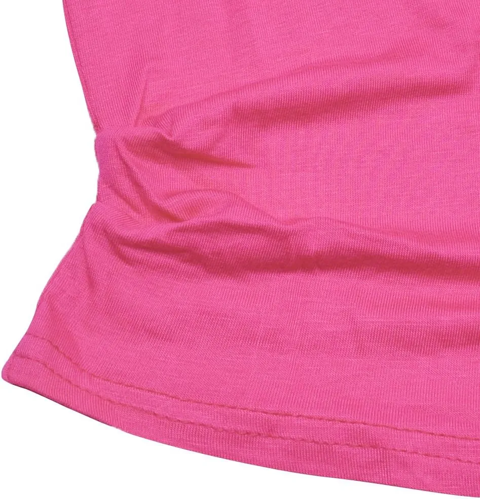 RANPHEE Womens Summer Cold Shoulder Tops Casual Scoop Neck Loose Fit T Shirt