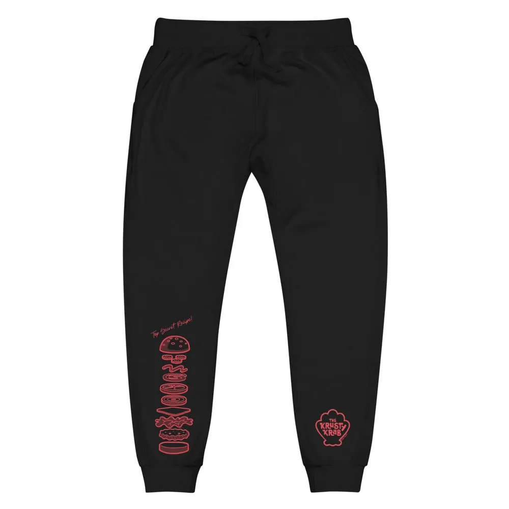 SpongeBob Krusty Krab The Special Recipe Joggers