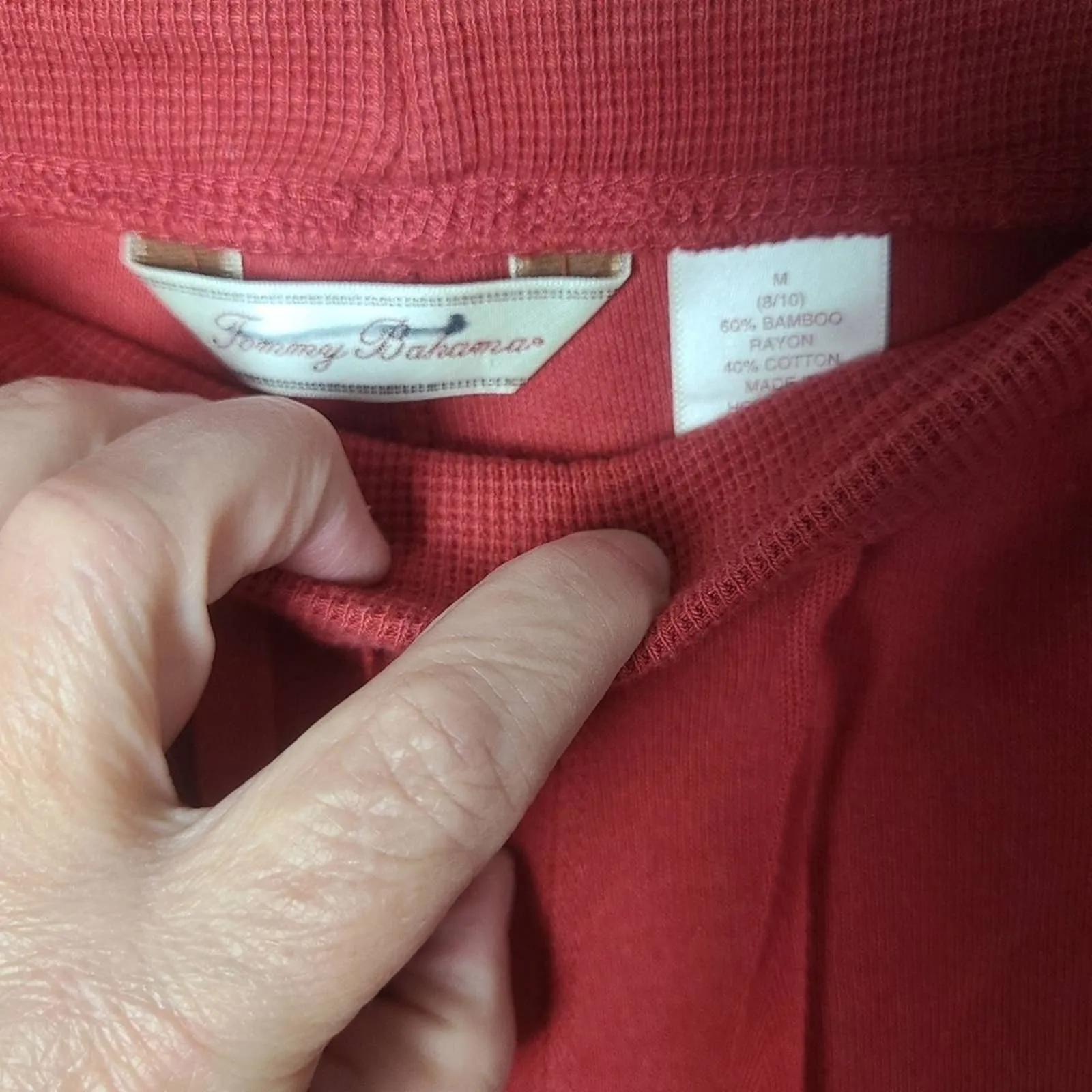 Tommy Bahama Rust Red Sweatpants