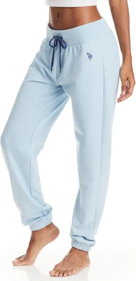 U.S. Polo Assn. Womens Sweatpants - French Terry Lounge Pants Sweats - Breathable, Comfy Joggers for Women No Pockets