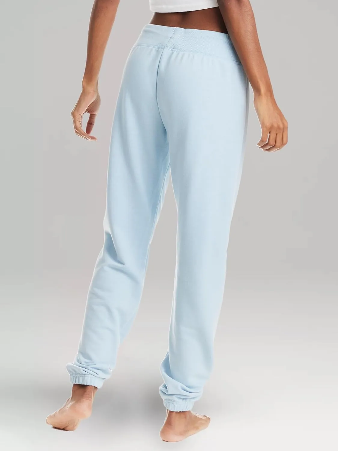 U.S. Polo Assn. Womens Sweatpants - French Terry Lounge Pants Sweats - Breathable, Comfy Joggers for Women No Pockets