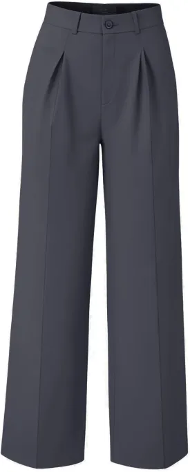 Women Wide Leg High Waisted Flowy Dress Pants Workout Casual Trousers