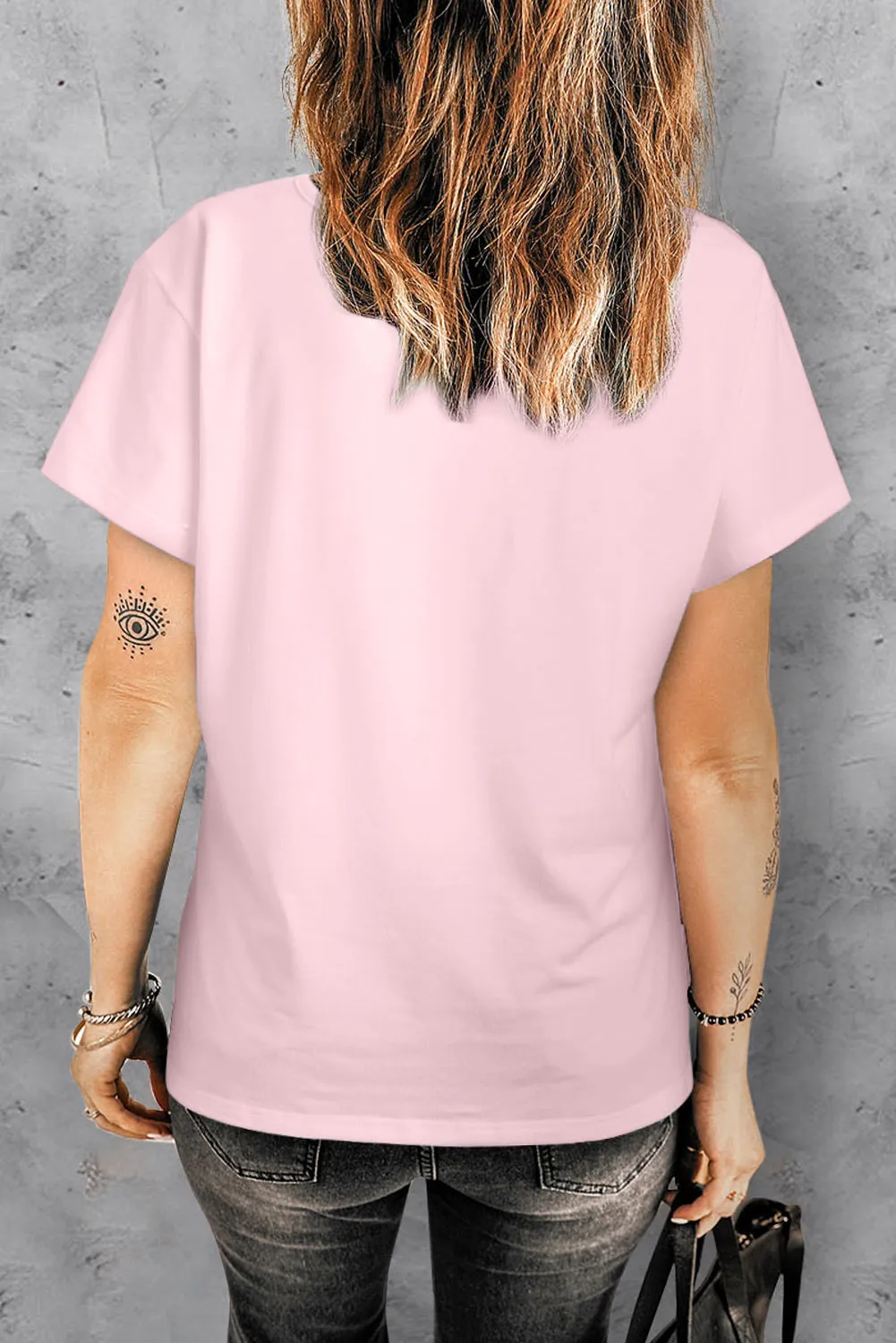 Womens Summer Tops Be Careful Who You Hate It Could Be Someone You Love V Neck T-Shirt